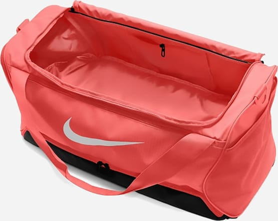 Сумка Nike NK BRSLA M DUFF - 9.5 60L червоний, чорний Уні 64 х 30 х 30 см (DH7710-814) DH7710-814