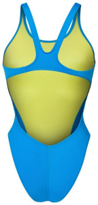 Купальник закритий для жінок Arena TEAM SWIMSUIT SWIM TECH SOLID блакитний Жін 36 004763-860