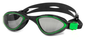 Окуляри для плавання Aqua Speed FLEX 6664 чорний, зелений Уні OSFM 086-38
