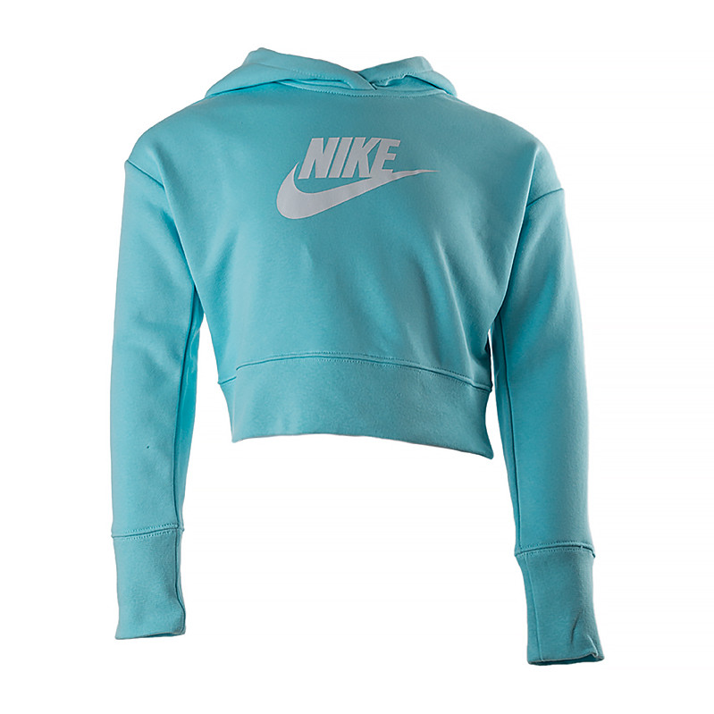 Кофта Nike G NSW CLUB FT CROP HOODIE HBR DC7210-482