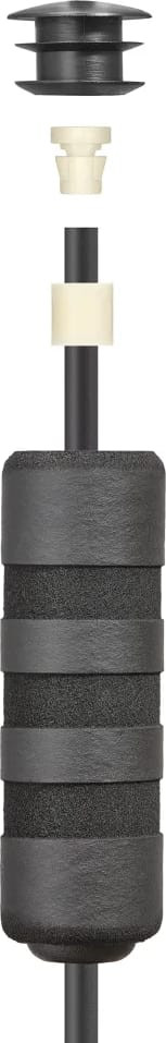 Скакалка Adidas Speed Rope чорний 3 м (ADRP-12234-NL) ADRP-12234-NL