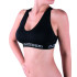 Топ спорт Kappa Reggiseno Sporty Elastico Logato чорний Жін L/XL K2150 Nero
