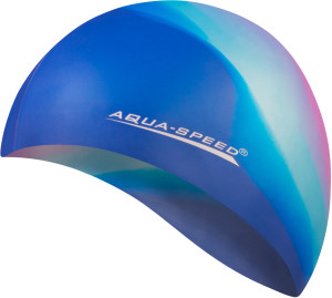 Шапочка для плавання Aqua Speed BUNT 4035 мультиколор Уні OSFM 113-40