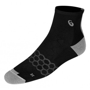 Шкарпетки Asics SPEED QUARTER чорний, сірий Уні 35-38 150228-0904