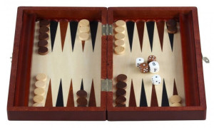 Нарди Madon BACKGAMMON MALE чорний, коричневий, бежевий Уні 28х33 см MD182