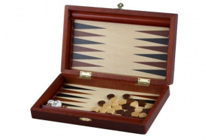 Нарди Madon BACKGAMMON MALE чорний, коричневий, бежевий Уні 28х33 см MD182