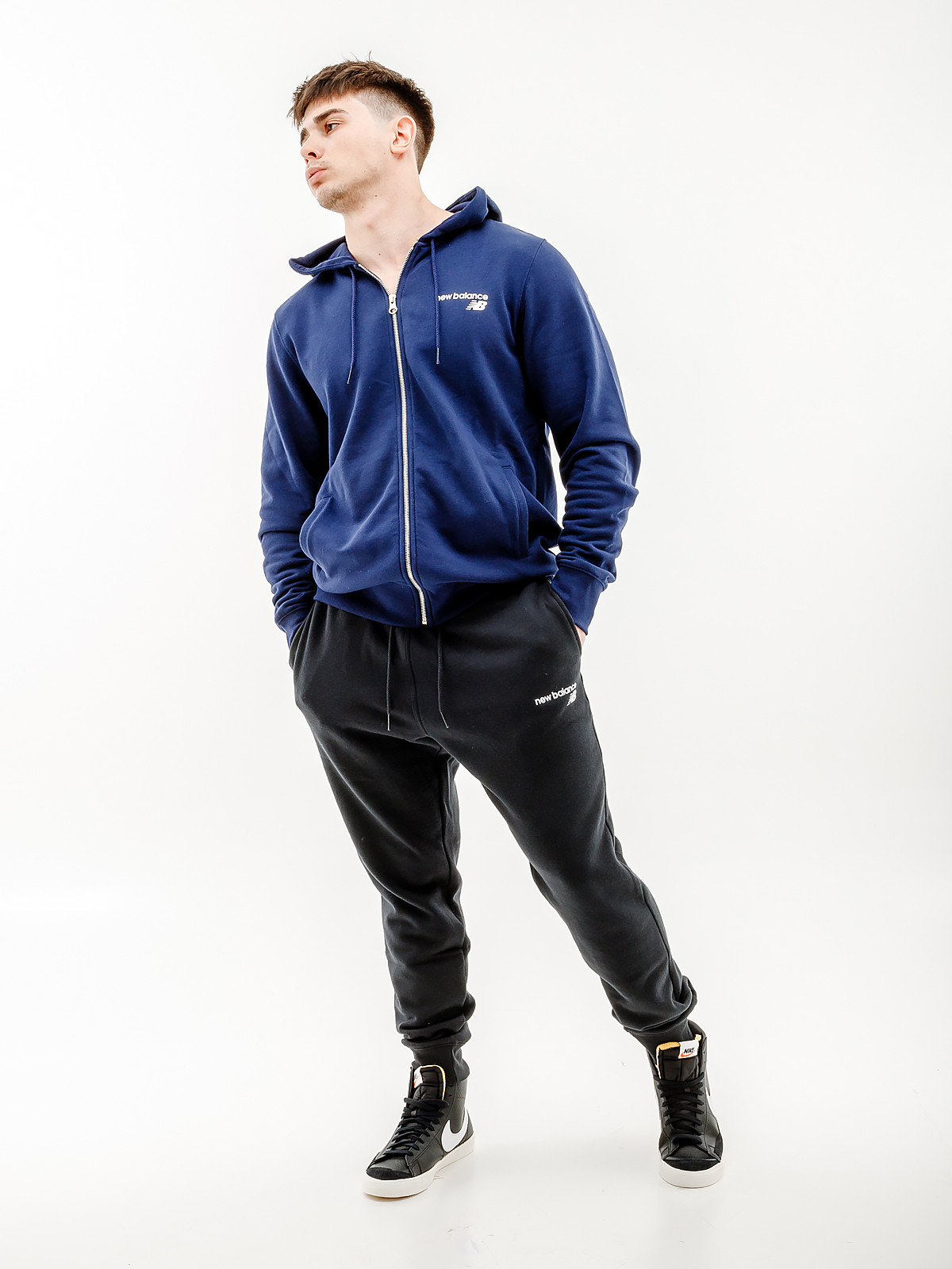 Штани New Balance NB Classic CF MP03904BK