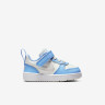 Кросівки дитячі Nike Court Borough Low Recraft White/Light Blue DV5458-128