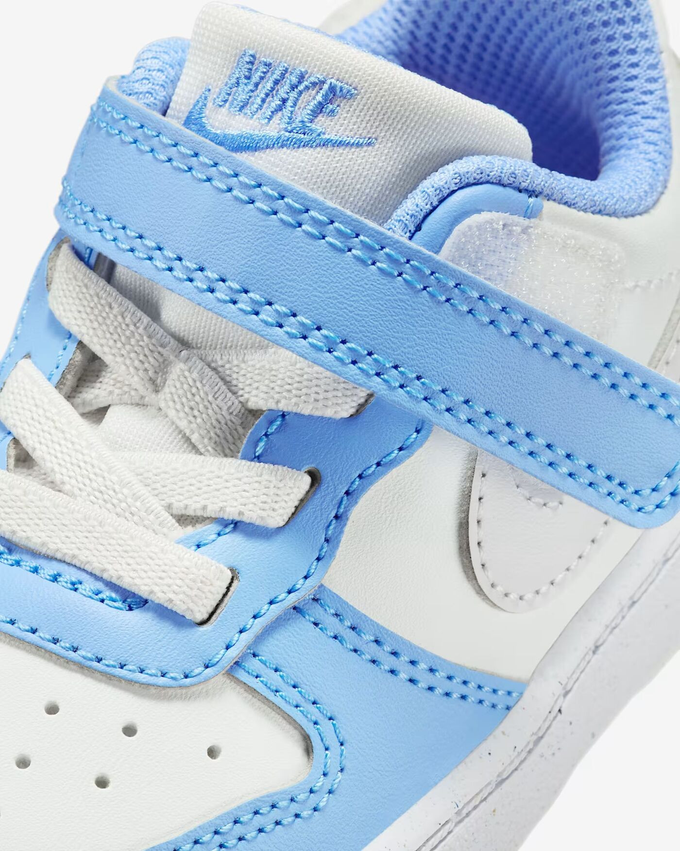 Кросівки дитячі Nike Court Borough Low Recraft White/Light Blue DV5458-128