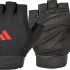 Рукавиці для тренінгу Adidas Essential Adjustable Gloves чорний, червоний Уні S ADGB-12413-NL Рукавиці для тренінгу Adidas Essential Adjustable Gloves чорний, червоний Уні S ADGB-12413-NL