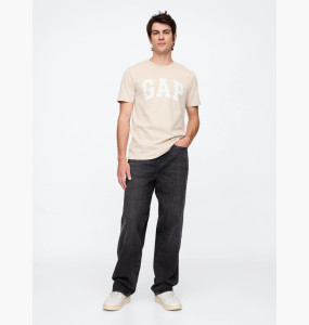 Футболка чоловіча Gap Everyday Soft Logo T-Shirt Grey 855769221 L 855769221