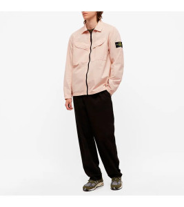 Куртка Stone Island Brushed Cotton Canvas Zip OvershirtRose 7715101WN V0180