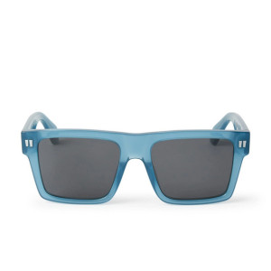 Окуляри OFF-WHITE Men's Lawton Acetate Square Sunglasses In Blue Dark Grey OERI109S24PLA0014607