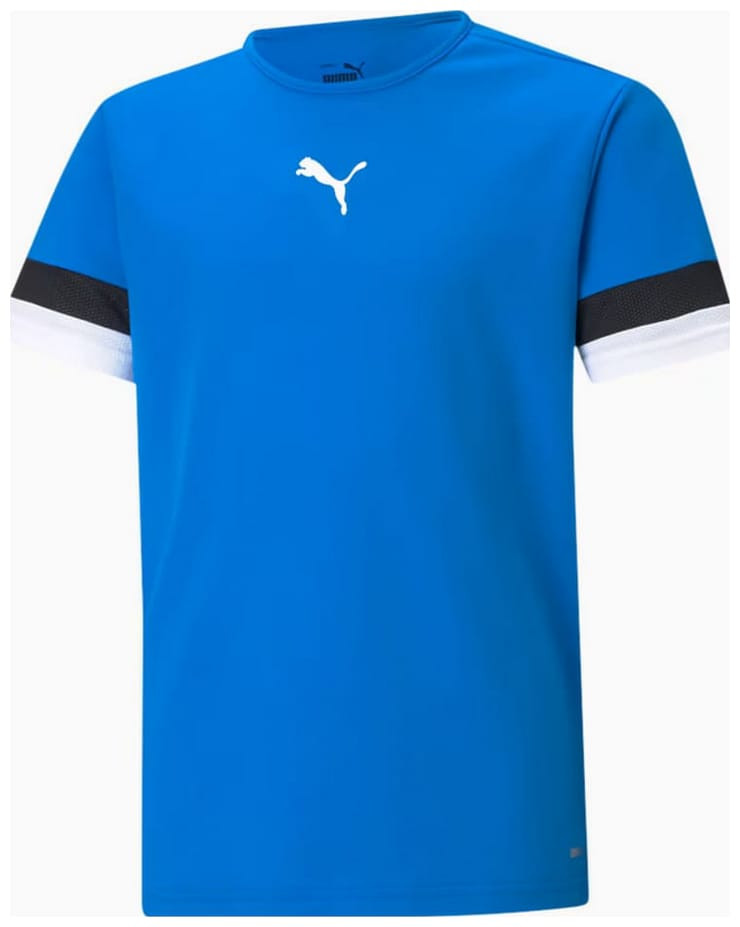 Футболка Puma teamRISE Jersey Jr синій Діт 128 см 704938-02