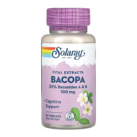 Капсули Solaray Bacopa 100mg - 60 vcaps 2023-10-6780