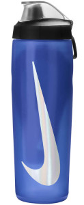 Пляшка Nike REFUEL BOTTLE LOCKING LID 24 OZ синій, чорний, сріблястий Уні 709 мл N.100.7668.423.24