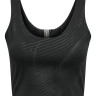 Топ ONPCATE AOP CROP TRAIN BRA TOP 15280805-Black-AOP:w. Heat print ONLY Play XS Чорний 15280805-BLACK-AOP:W. HEA