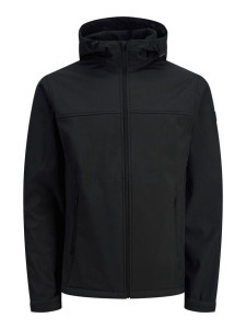 Куртка JJEMARVIN HOOD SOFTSHELL NOOS 12212363-Black Jack&Jones M Чорний 12212363-BLACK