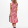 Сукня ONLFIONA LIFE S/L DRESS JRS 15230776 Cloud Dancer-HIGH RISK RED ONLY L Червоний 15230776CLOUDDANCER-HIGH