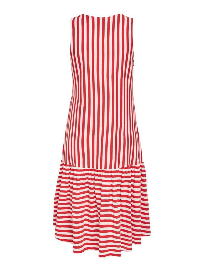 Сукня ONLFIONA LIFE S/L DRESS JRS 15230776 Cloud Dancer-HIGH RISK RED ONLY L Червоний 15230776CloudDancer-HIGH