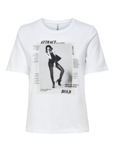 Футболка ONLINDRE LIFE BOXY S/S TRUST BOX JRS 15221374 White ATTRACT ONLY L Білий 15221374WHITEATTRACT