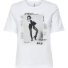 Футболка ONLINDRE LIFE BOXY S/S TRUST BOX JRS 15221374 White ATTRACT ONLY L Білий 15221374WHITEATTRACT