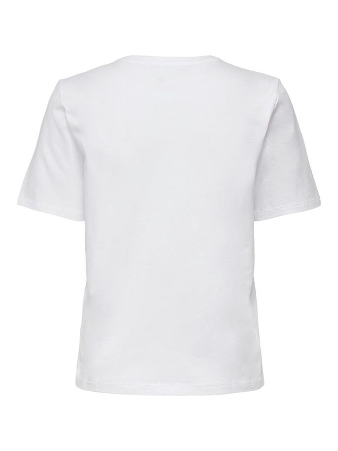 Футболка ONLINDRE LIFE BOXY S/S TRUST BOX JRS 15221374 White ATTRACT ONLY L Білий 15221374WhiteATTRACT