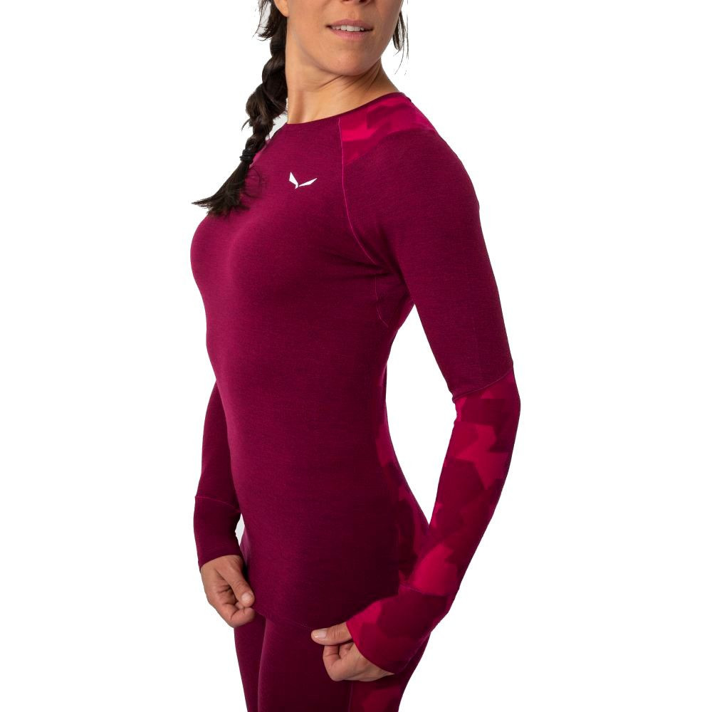 Термофутболка Salewa Cristallo L/S Wms 013.012.0591