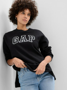 Толстовка CREWNECK LOGO TUNIC SWEATSHIRT 741683-03 GAP L Чорний 741683-03