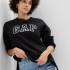 Толстовка CREWNECK LOGO TUNIC SWEATSHIRT 741683-03 GAP L Чорний 741683-03