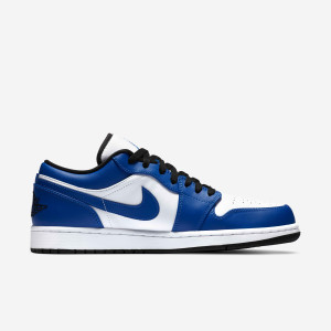 Кросівки Air Jordan 1 Low White/Blue 553558-124