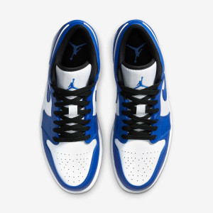Кросівки Air Jordan 1 Low White/Blue 553558-124