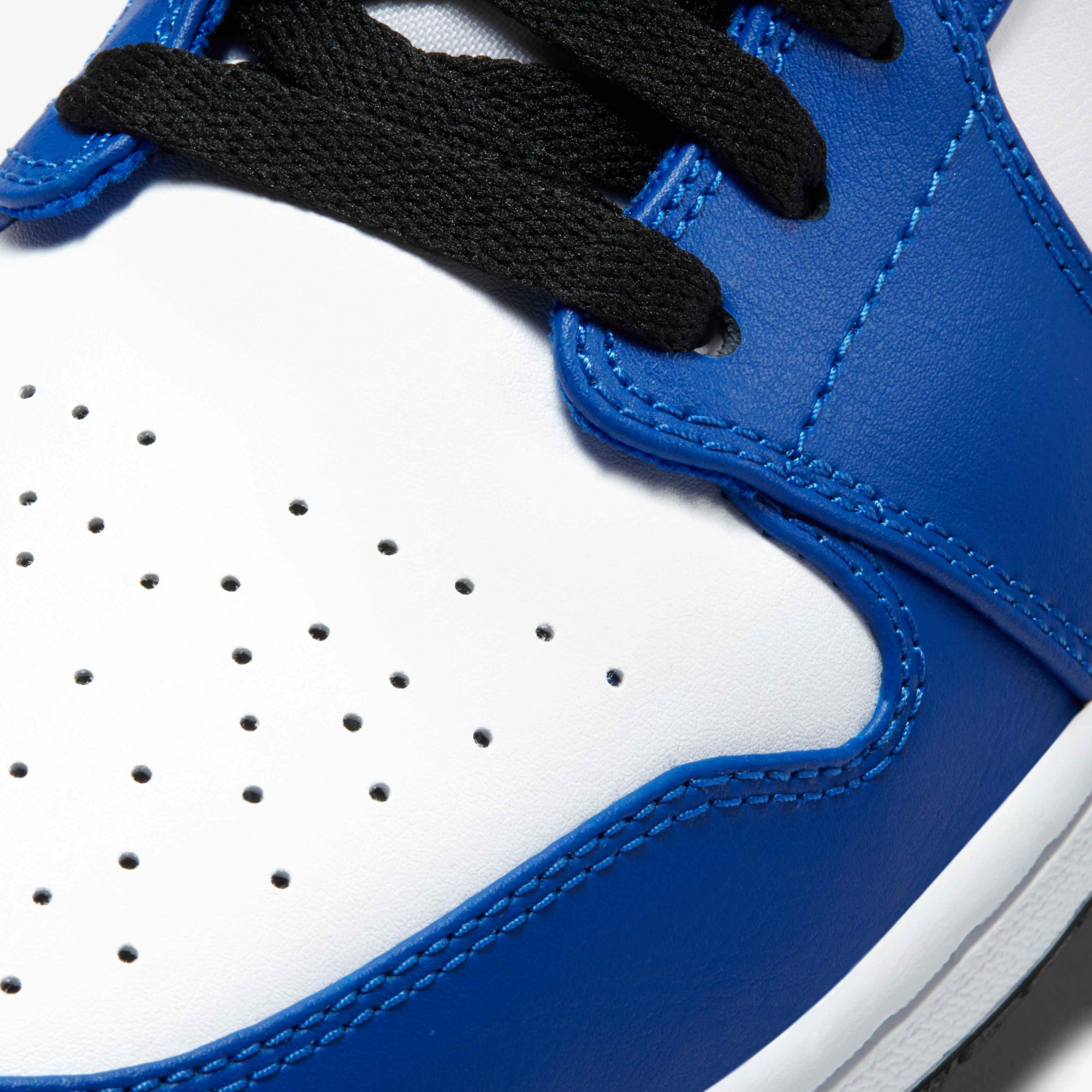 Кросівки Air Jordan 1 Low  White/Blue 553558-124