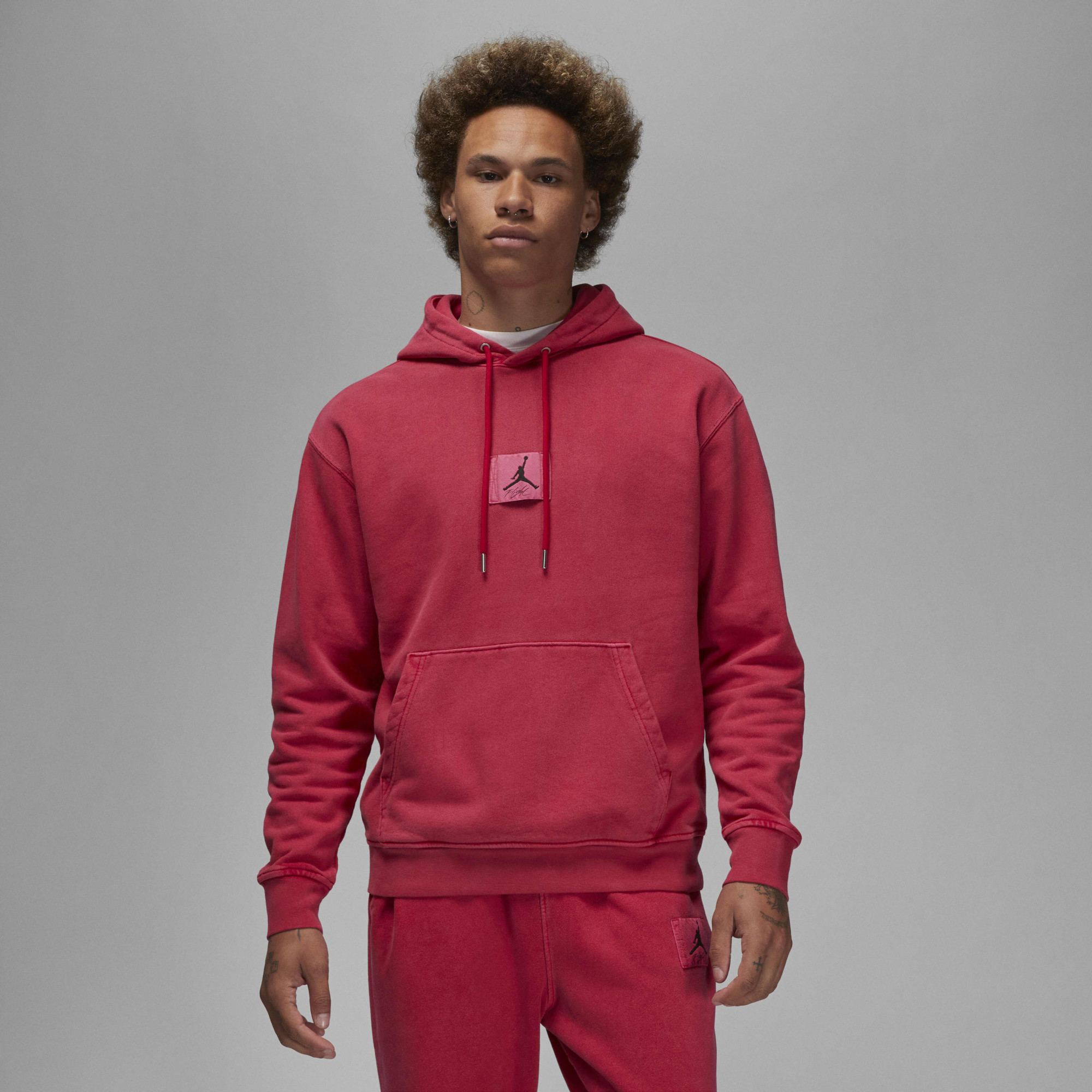 Худі чоловіче Air Jordan Essential Statement Wash Hoodie Red FV7290-619