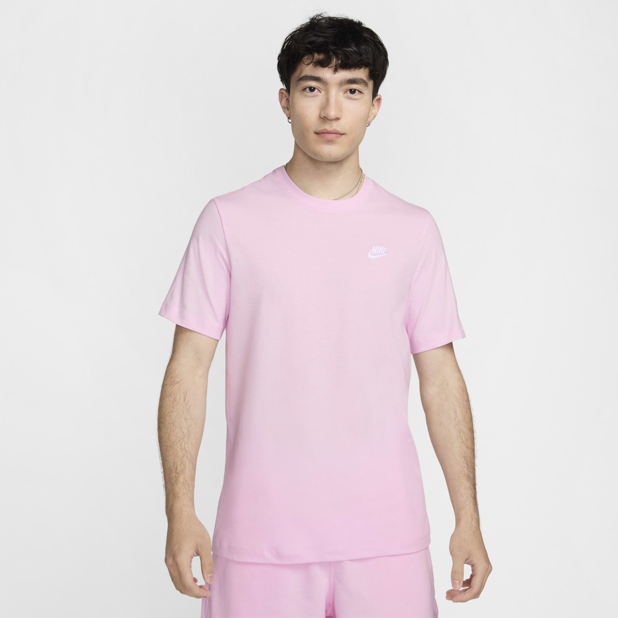 Футболка чоловіча Nike T-Shirt Sportswear Club Pink AR4997-667