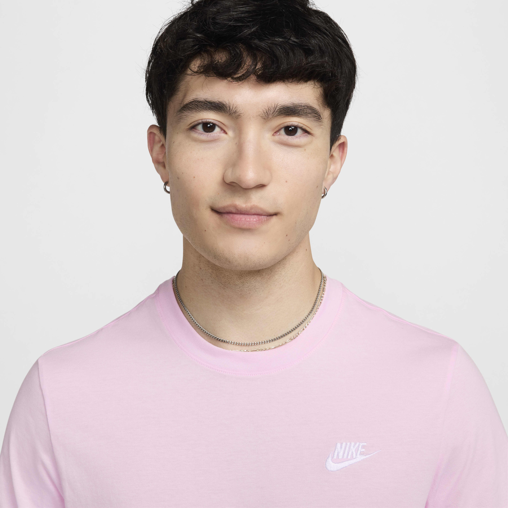 Футболка чоловіча Nike T-Shirt Sportswear Club Pink AR4997-667