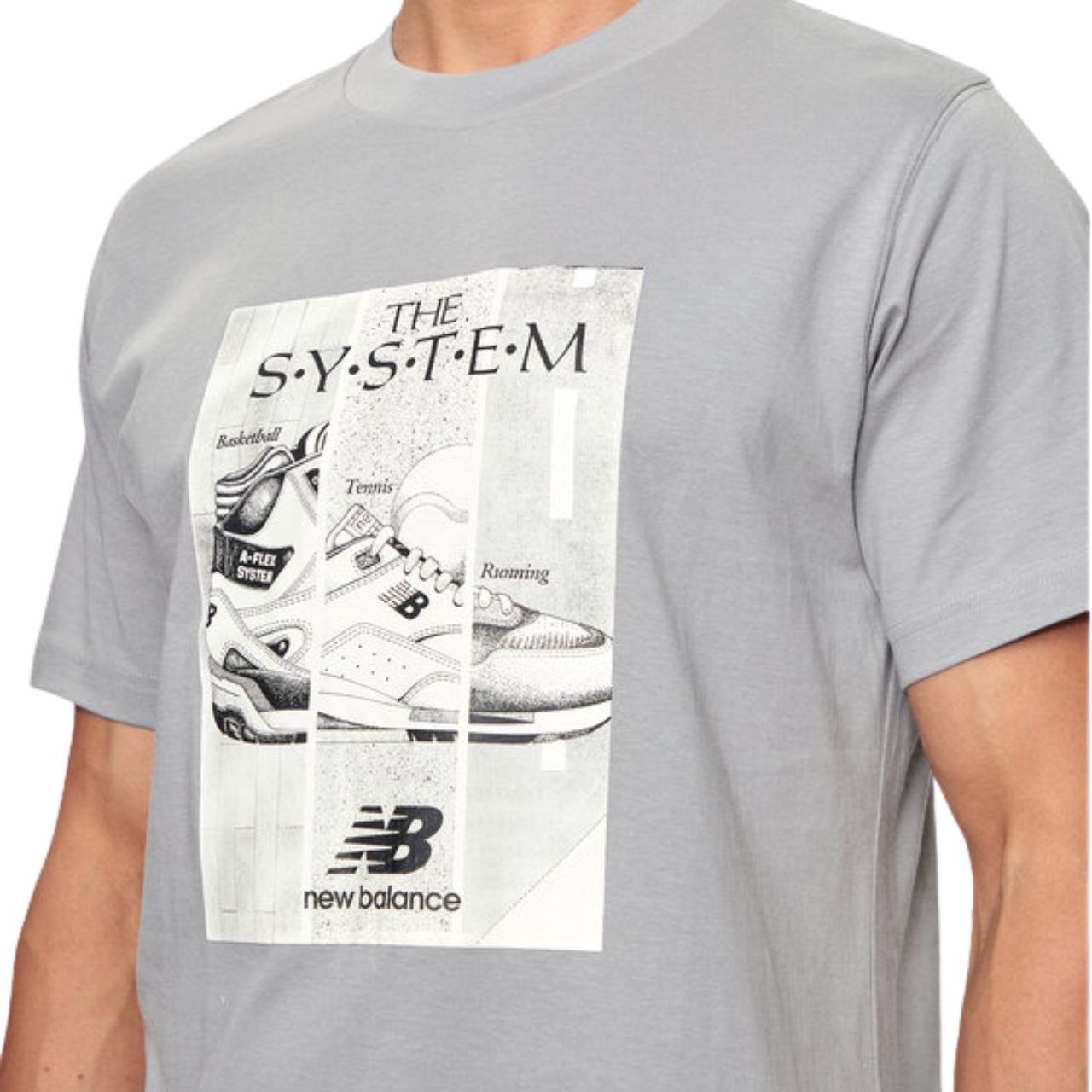 Футболка чоловіча New Balance Archive GP MT41595YST MT41595YST