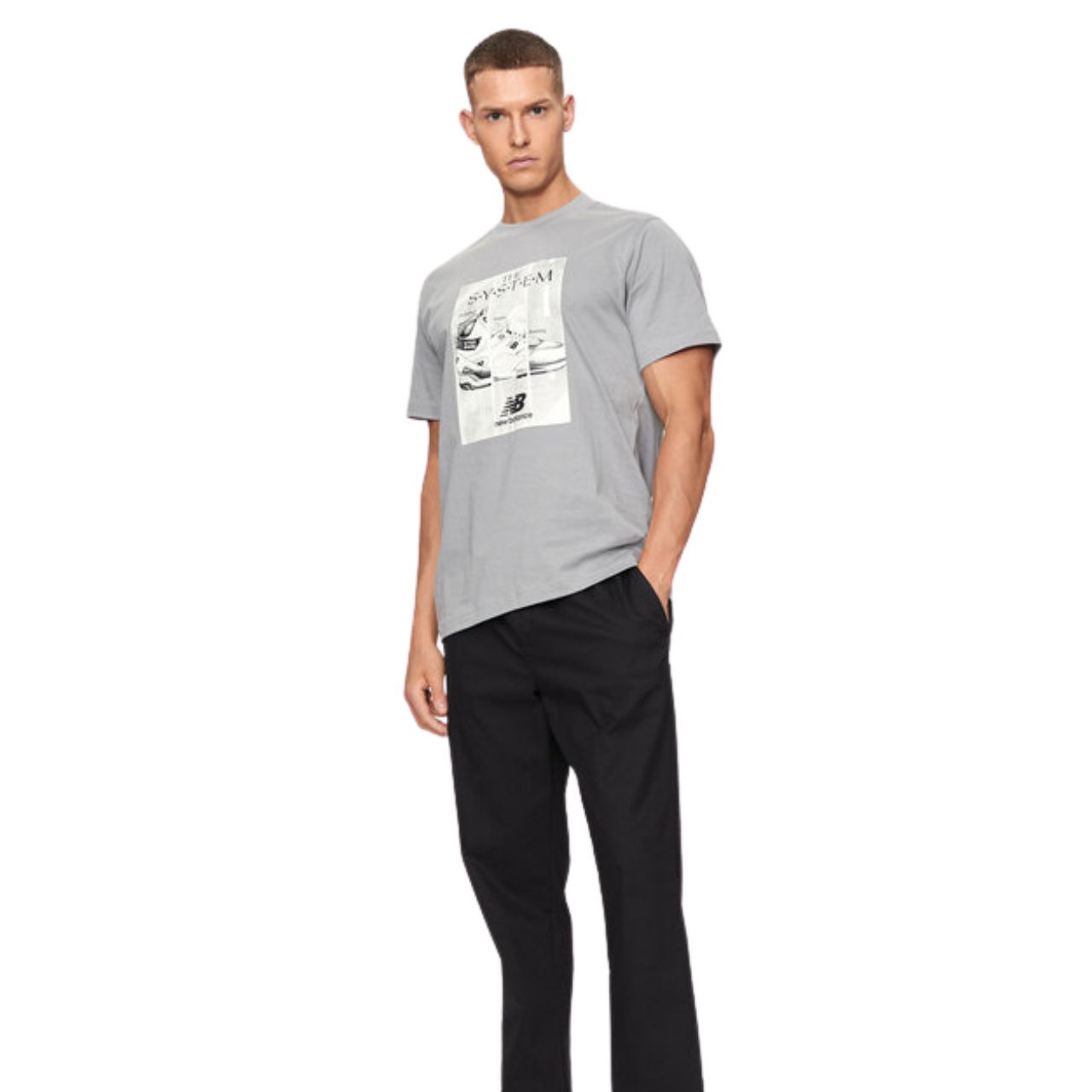 Футболка чоловіча New Balance Archive GP MT41595YST MT41595YST