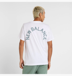 Футболка чоловіча New Balance Sport Arch Graphic White MT51985WT L MT51985WT