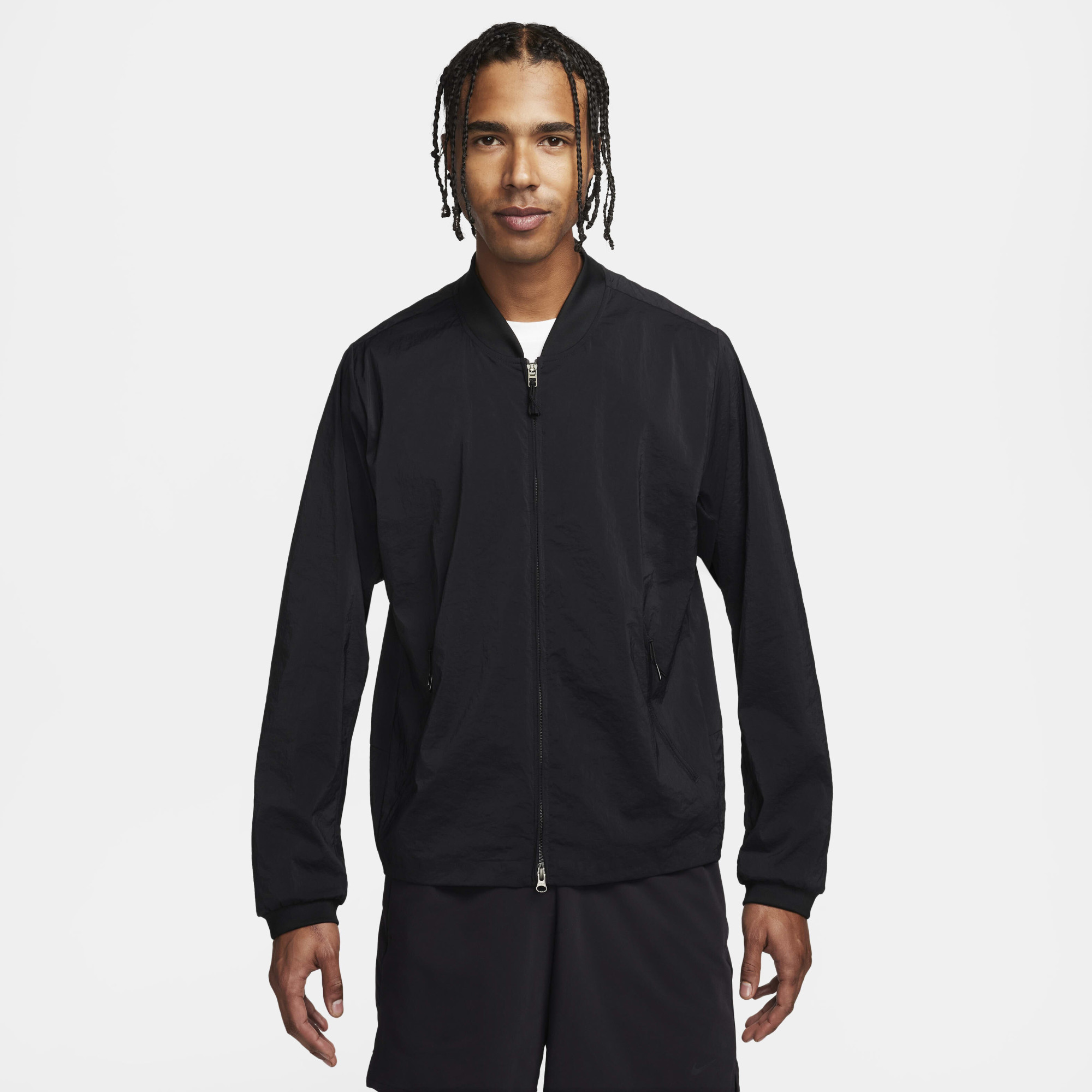 Олімпійка чоловіча Nike A.P.S. Repel Versatile Bomber Jacket Black FN3006-010