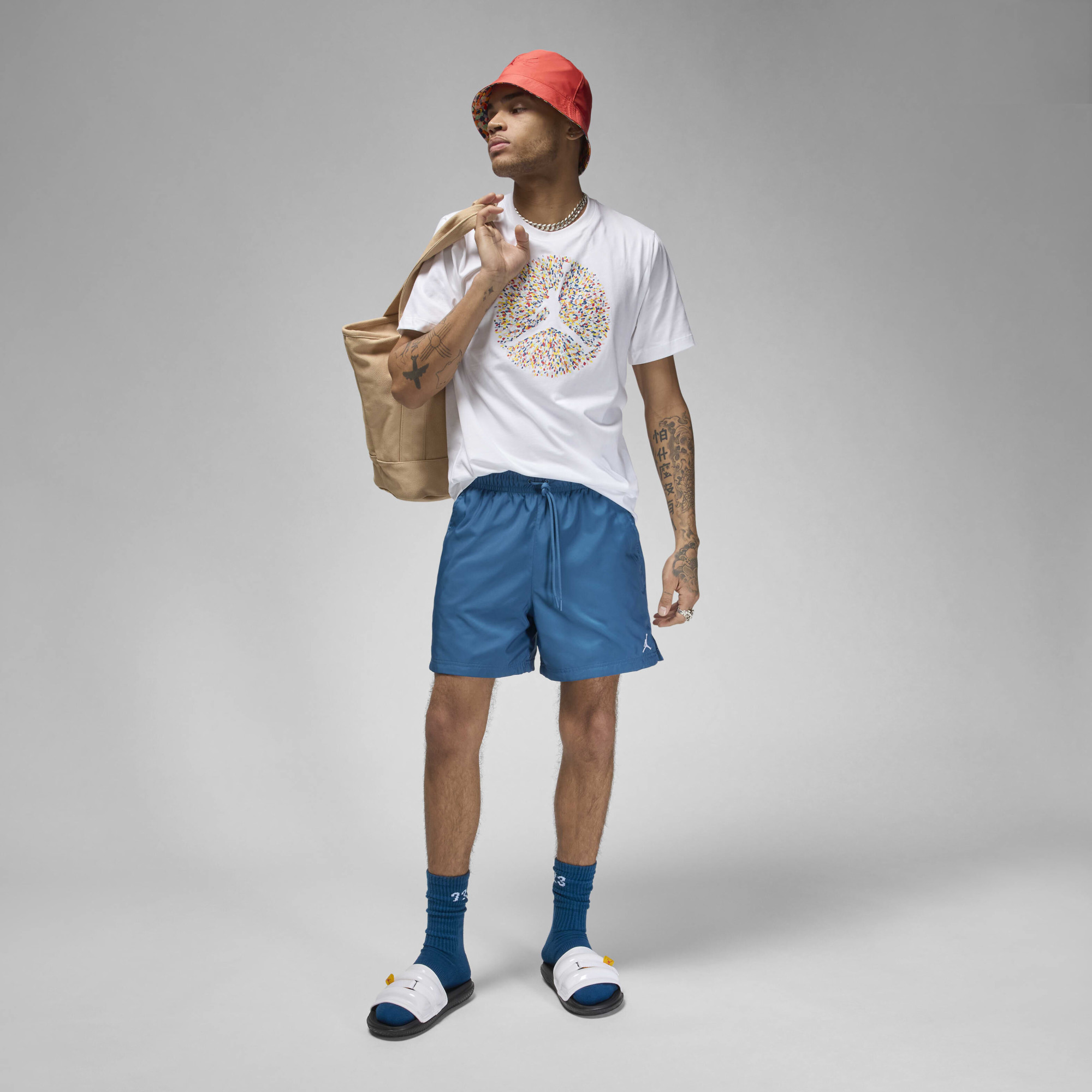 Шорти чоловічі Air Jordan Ess Poolside Lbr 5 In Blue FQ4562-457