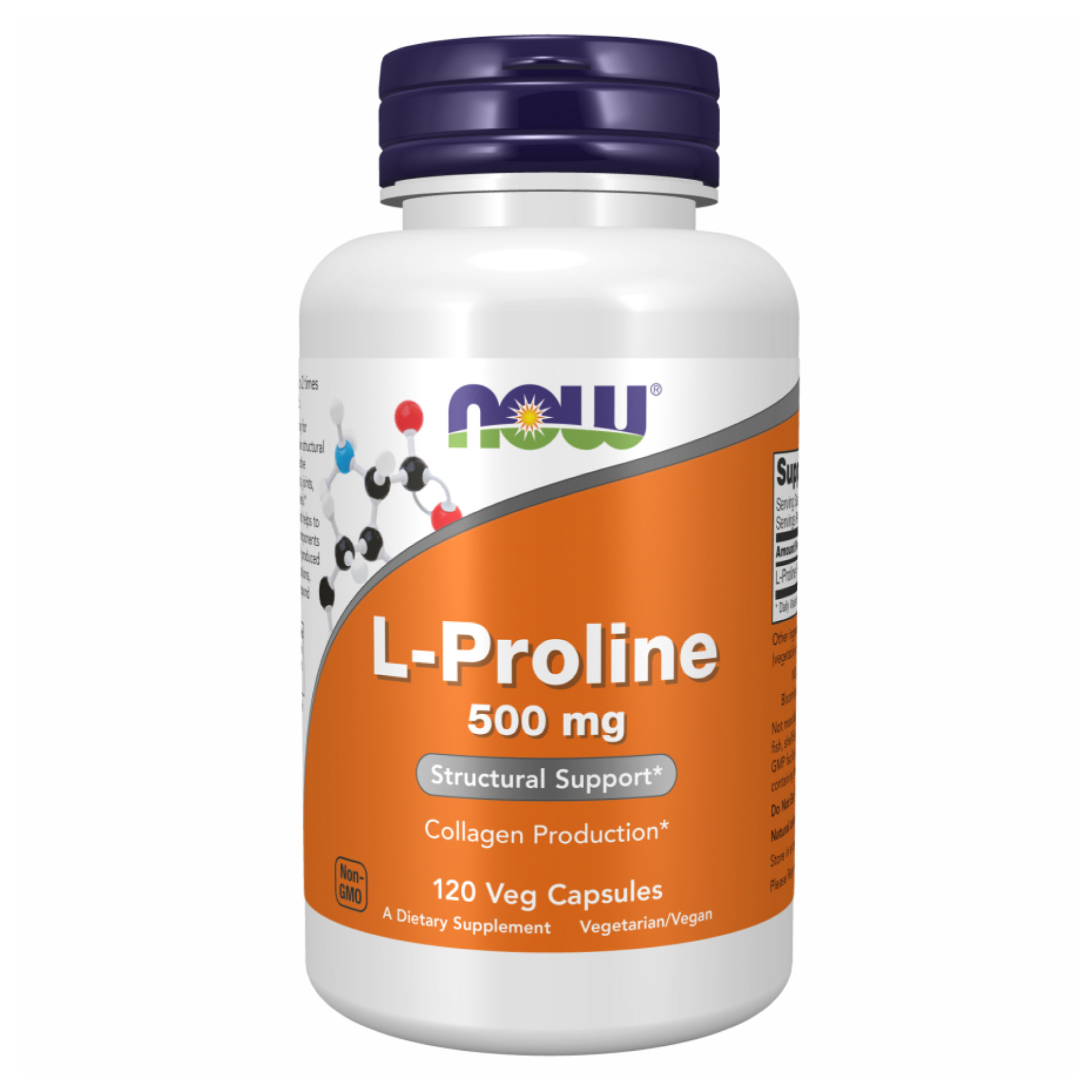 Капсули L-Proline 500mg - 120 vcaps 100-91-5917393-20