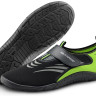 Аквашузи Aqua Speed AQUA SHOE MODEL 27A 7595 чорний, сірий, флуоресцентний жовтий Уні 35 642-27A