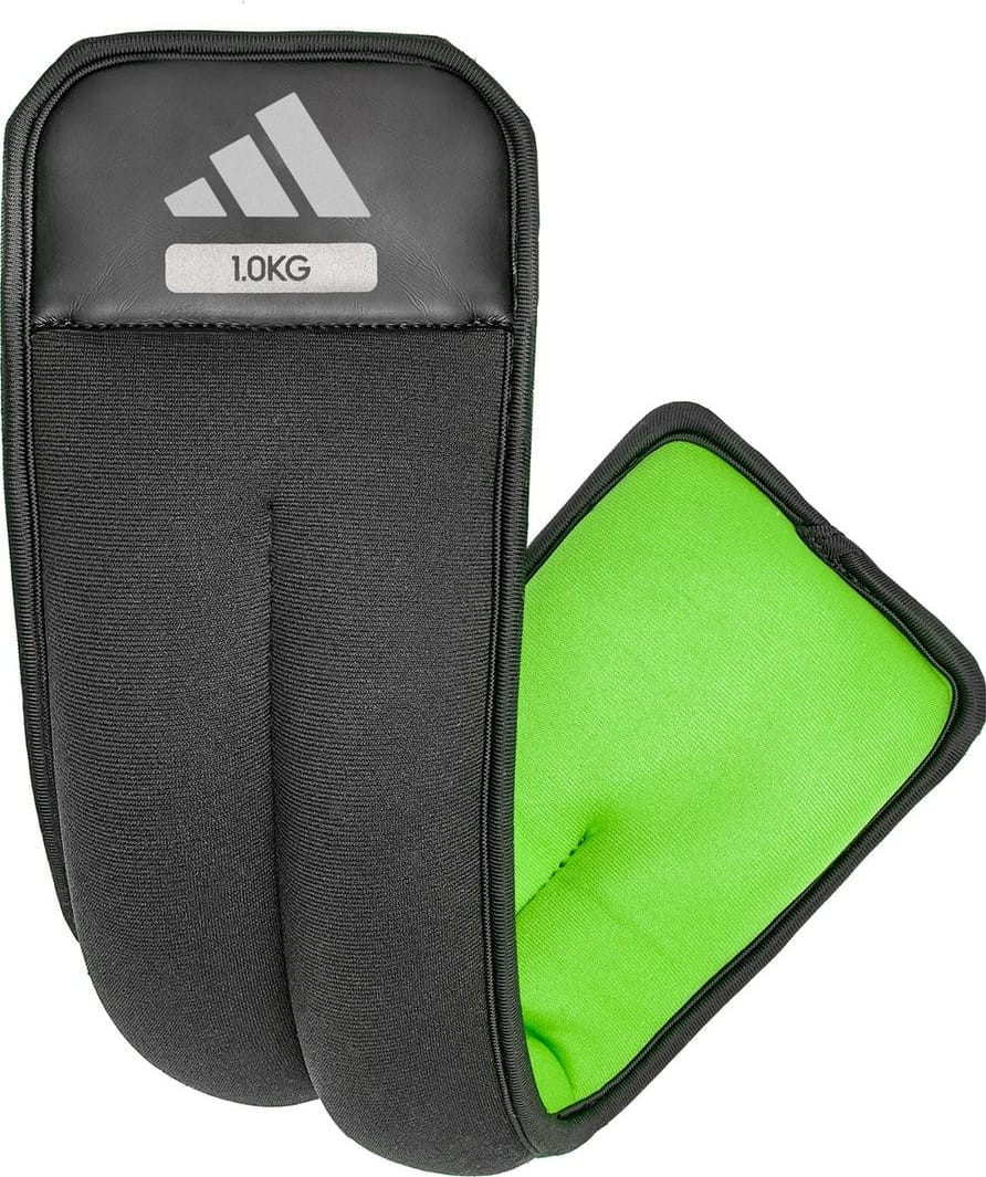 Обважнювачі для щиколотки/зап'ястя Adidas Ankle/Wrist Weights чорний, зелений Уні 0,5 кг ADWT-12320-NL