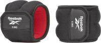 Обтяжувачі щиколотки Reebok Ankle Weights чорний, червоний Уні 0.5 кг RAWT-11220