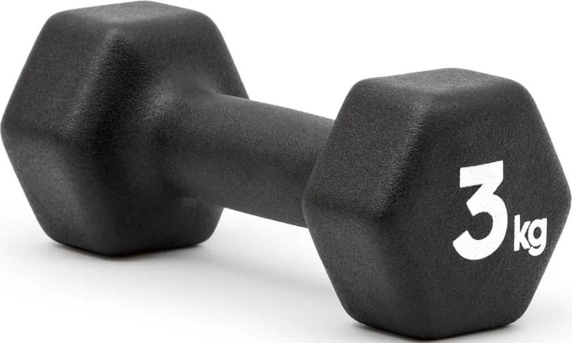 Гантелі Adidas Dumbbells чорний Уні 3 кг ADWT-11403-NL