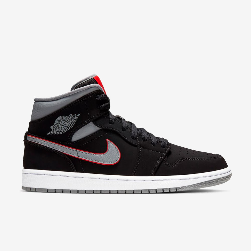 Кросівки Jordan 1 Mid “Particle Grey” (GS) 554725- 060