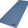 Килимок для йоги Adidas Yoga Mat блакитний Уні 183 х 61 х 1 см ADYG-10003PI