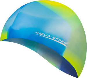 Шапочка для плавання Aqua Speed BUNT 4036 мультиколор Уні OSFM 113-41