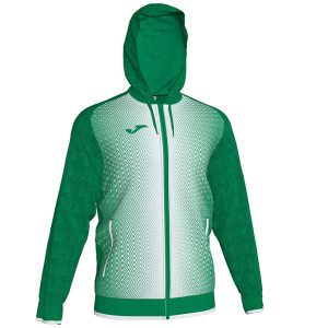 Олімпійка з капюшоном Joma SUPERNOVA зелено-біла 101285.452 101285.452